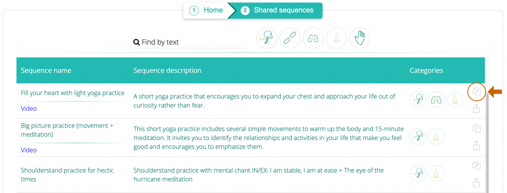 Preview and copy Shared sequences – Sequence Wiz Help