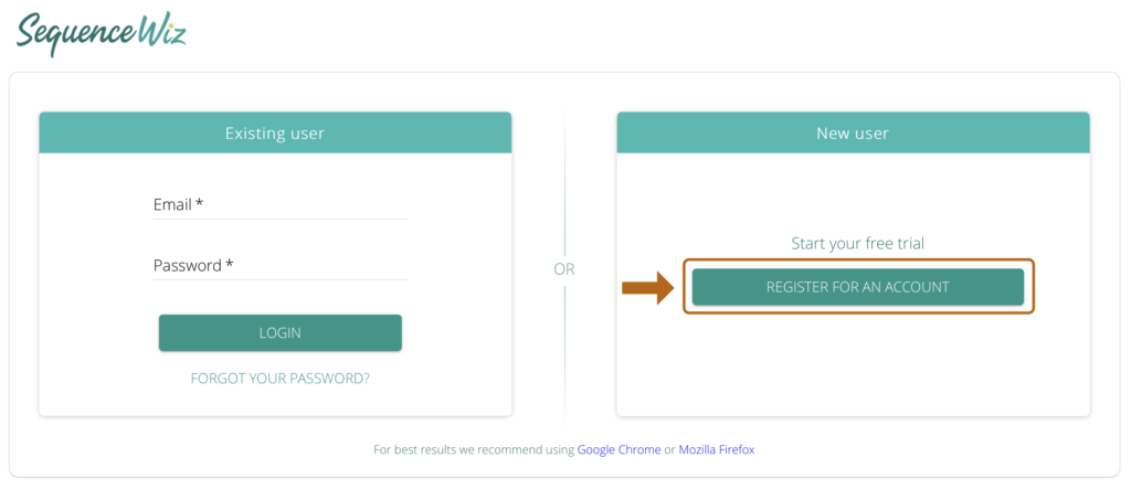 How to apply a promo code to a new account – Sequence Wiz Help